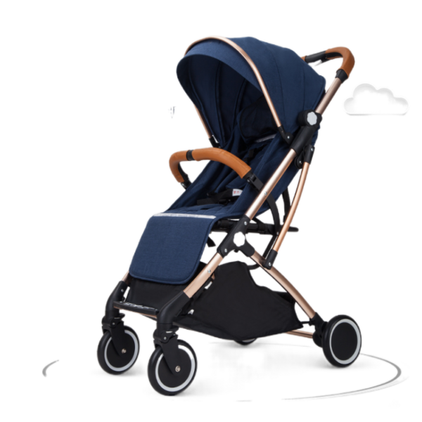 CE Certified Luxury Foldable Aluminum Baby Stroller Lightweight Airplane Stroller Best Sellers Baby Pram Easy Fold Baby Stroller - Image 2